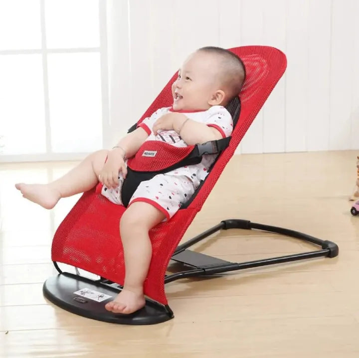 Foldable Baby Bouncer and Swing Chair Baby Rocking Chair – Soft, Safe & Comfortable for *New Born -4 Years* wh2v