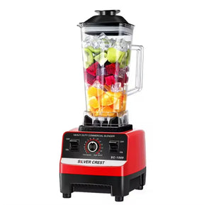 Silver Crest 2-in-1 Juicer Blender Machine - 2L Unbreakable Jug - Juicers and Fruit Extractors - 700ml Grinder Machine - Variable Speed Control - German Technology