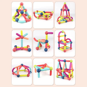 25-Piece Magnetic Building Blocks Set for Kids
