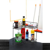 Iron Spice Rack for Kitchen, Rust Resistant, Space-Saving, New Arrival