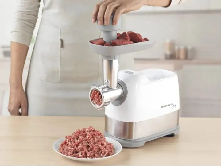 3in1 Heavy Duty Meat Mincer 2000w Stainless Steel Food Grinder With Kit Blade 3plate for Household Home Kitchen Use Qeema Wali Machine