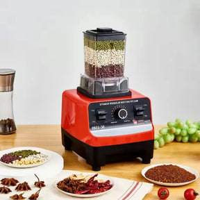 Silver Crest 2-in-1 Juicer Blender Machine - 2L Unbreakable Jug - Juicers and Fruit Extractors - 700ml Grinder Machine - Variable Speed Control - German Technology