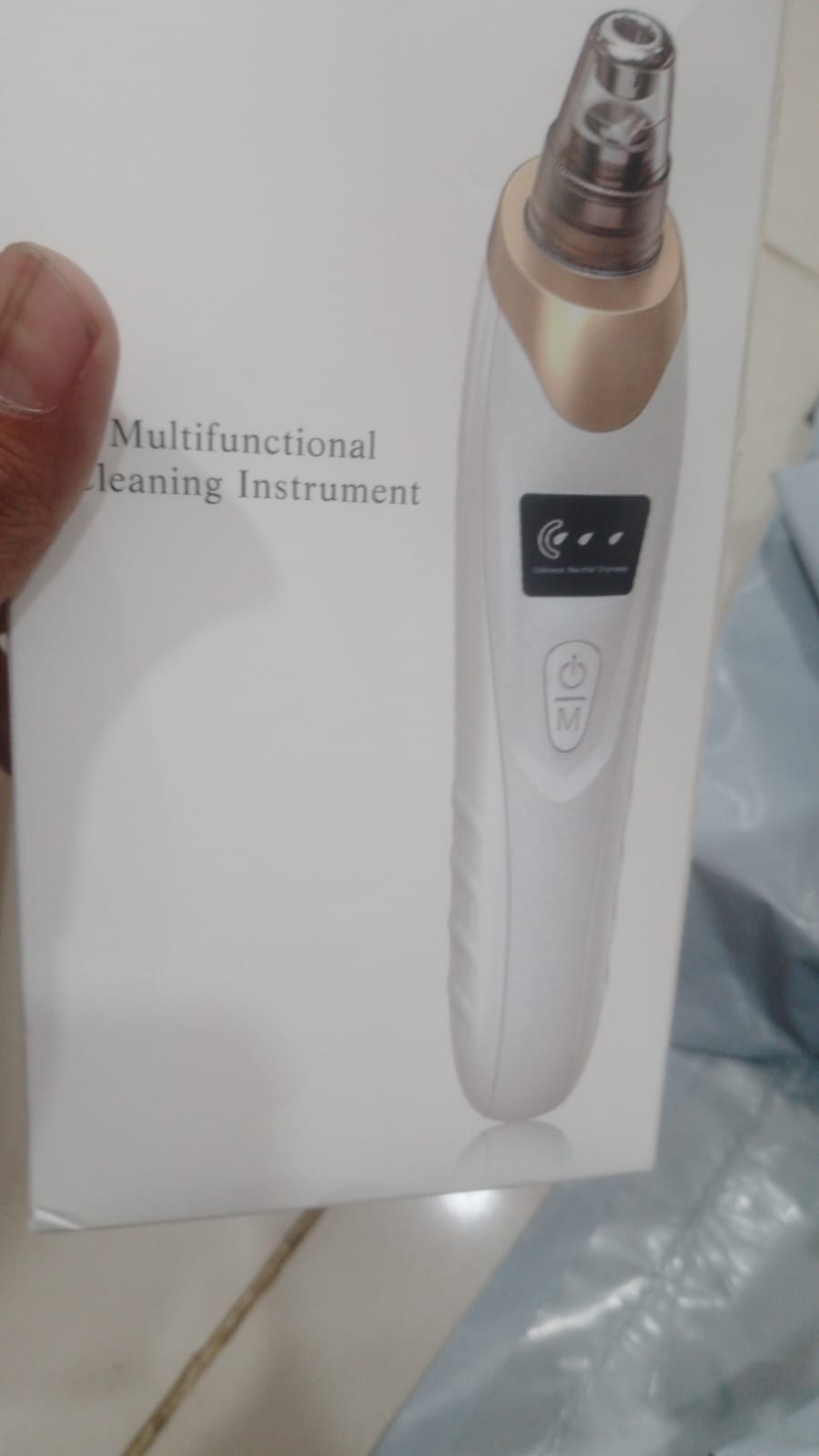 Electric Blackhead Remover | Vacuum Acne & Pore Cleaner | 5 Heads Suction Machine | Skin Care & Exfoliating Tool
