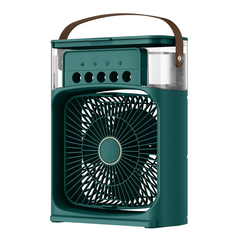 Mini Air Cooler Fan With Evaporative Cooling | Portable Household Air Conditioner 3 Speed | Random Colour