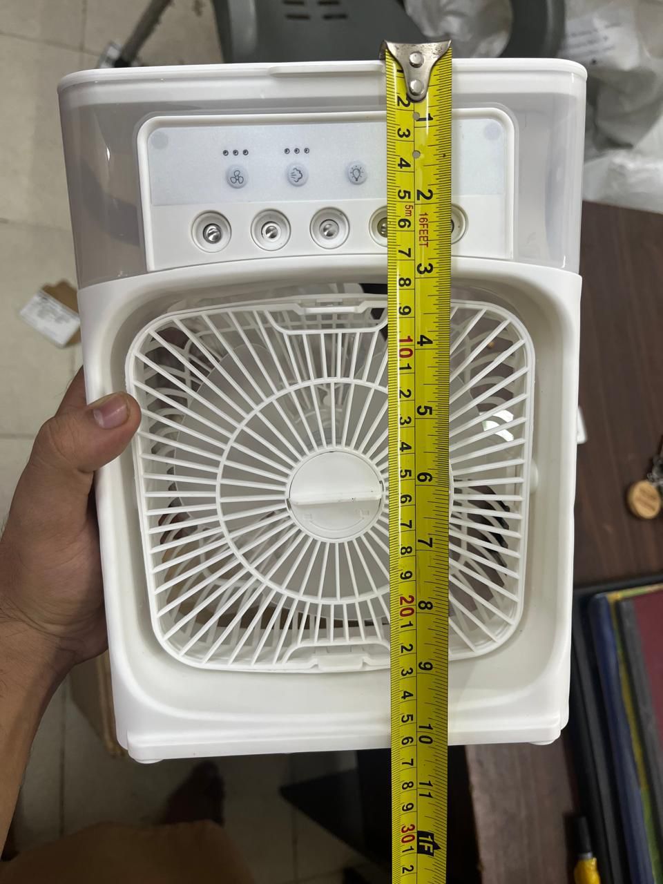 Mini Air Cooler Fan With Evaporative Cooling | Portable Household Air Conditioner 3 Speed | Random Colour
