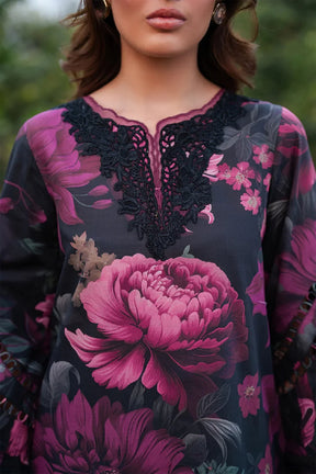 Iznik Digital Printed 3Pc Embroidered Lawn Unstitched Suit with Chiffon Dupatta – Summer Collection 2026