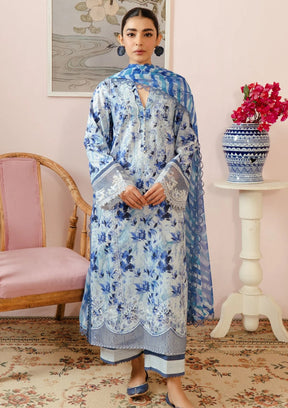 Elegant Embroidered Lawn 3 Piece Unstitched Suit with Chiffon Dupatta MBL-MPT-2907-B-26 – Summer Collection 2026