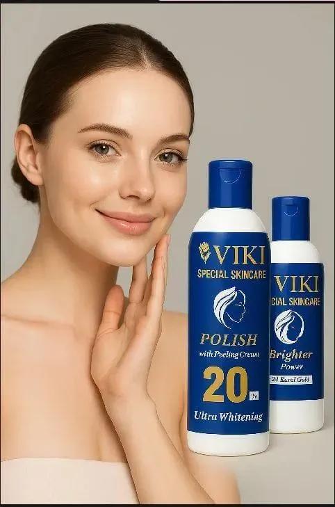 Viki Skin Polisher Whitening Brightening All Skin Types Cream