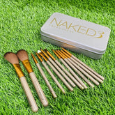 Naked 3 Makeup Brushes Set 12 Pcs Gold Rose Gold Professional Blending Contouring