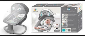 Imported Convert Me Swing-2-Seat Portable Swing, Remote control electric swing for kids, Baby moving swing