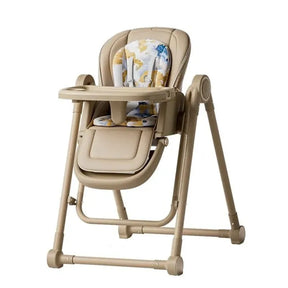 M.H [TOPS] 2-in-1 Baby Dining Chair – Foldable, Portable & Multifunctional High Chair with Feeding Tray | Booster Seat with Safety Harness |