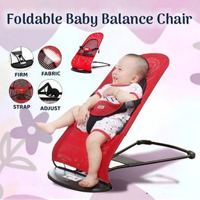 Foldable Baby Bouncer and Swing Chair Baby Rocking Chair – Soft, Safe & Comfortable for *New Born -4 Years* wh2v