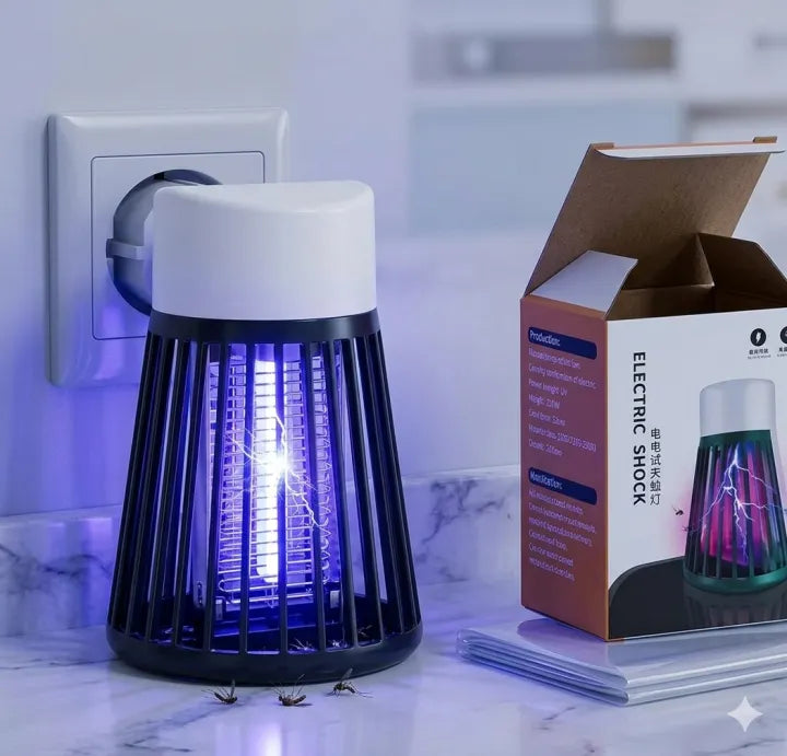 USB Powered Electric Photocatalytic Anti Mosquito Killer Lamp UV Photocatalyst Bug Insect Trap Light Pest Control - Mosquito Killer - White