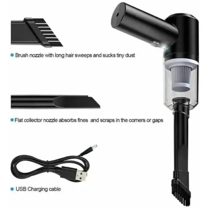 Powerful Rechargeable 3 In 1 Dual Mode Cordless Handheld Wireless Handy Portable light weight Vacuum Cleaner Dust Collection