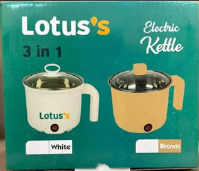 Electric kettle For Home Kitchen Food warmer Food Noodle Egg boiler Multifunction Pan Steam Cooking Machine 1.2 litter