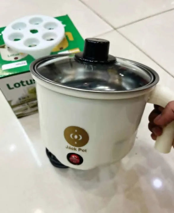 Electric kettle For Home Kitchen Food warmer Food Noodle Egg boiler Multifunction Pan Steam Cooking Machine 1.2 litter