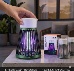 USB Powered Electric Photocatalytic Anti Mosquito Killer Lamp UV Photocatalyst Bug Insect Trap Light Pest Control - Mosquito Killer - White