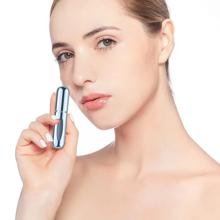 Portable Mini Perfume Atomizer 5ml Refillable Travel Fragrance Spray Bottle Set Multiple Color