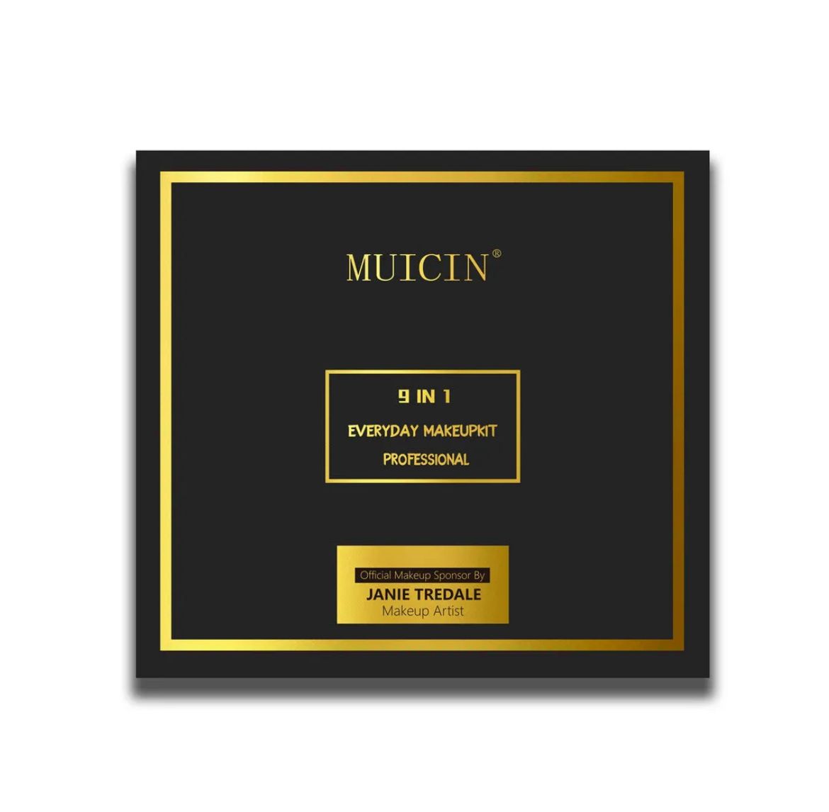 MUICIN 3 in 1 Wicked Dark Chocolate Makeup Kit – Eyeshadow, Blush & Highlighter Palette