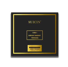 MUICIN 3 in 1 Wicked Dark Chocolate Makeup Kit – Eyeshadow, Blush & Highlighter Palette