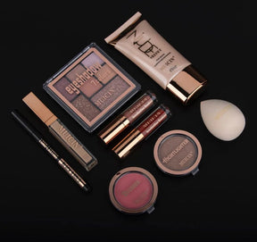 MUICIN 3 in 1 Wicked Dark Chocolate Makeup Kit – Eyeshadow, Blush & Highlighter Palette
