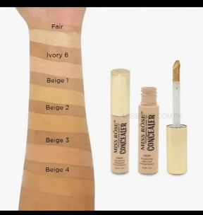 Miss Rose Perfect Cover 24H Hydrating Full Coverage Concealer Liquid 15ml