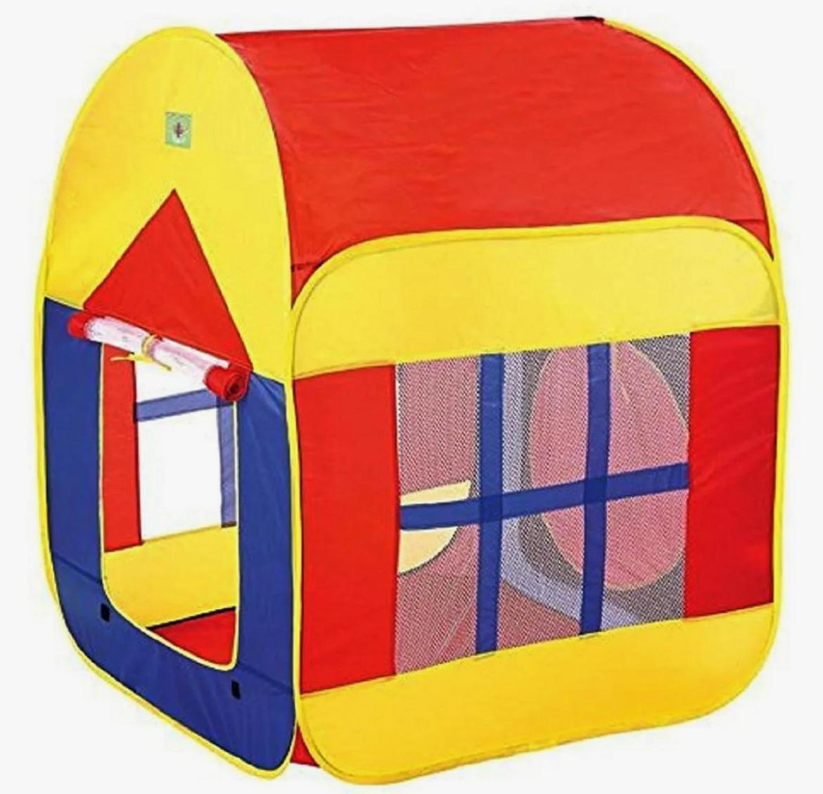 Pop Up House Tent for 2-3 Kids - with 50 Multicolor color ball