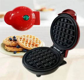Mini Waffle Maker – Non-Stick Electric Breakfast Machine – 350W – Easy to Clean – Perfect for Waffles & Chaffles