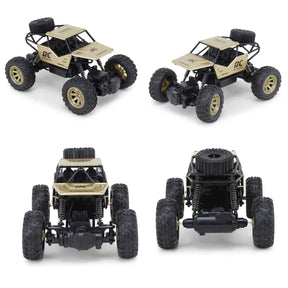 Monster Truck RC Toy for Boys High Speed 1:18 Die-Cast Remote Control Toys For Kids Off-Road Racing Truck
